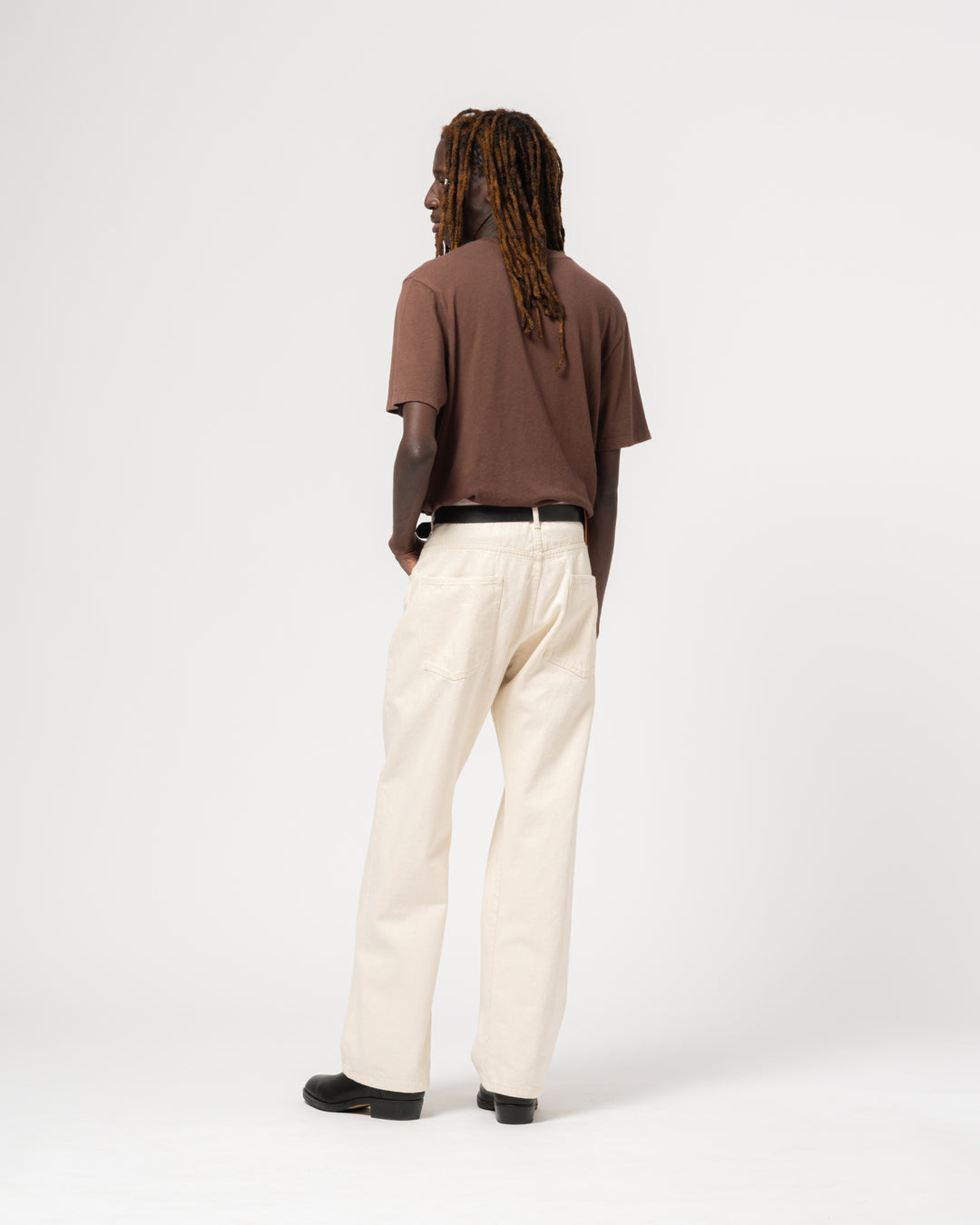 Pocket T Cotton Hemp Aztek Brown
