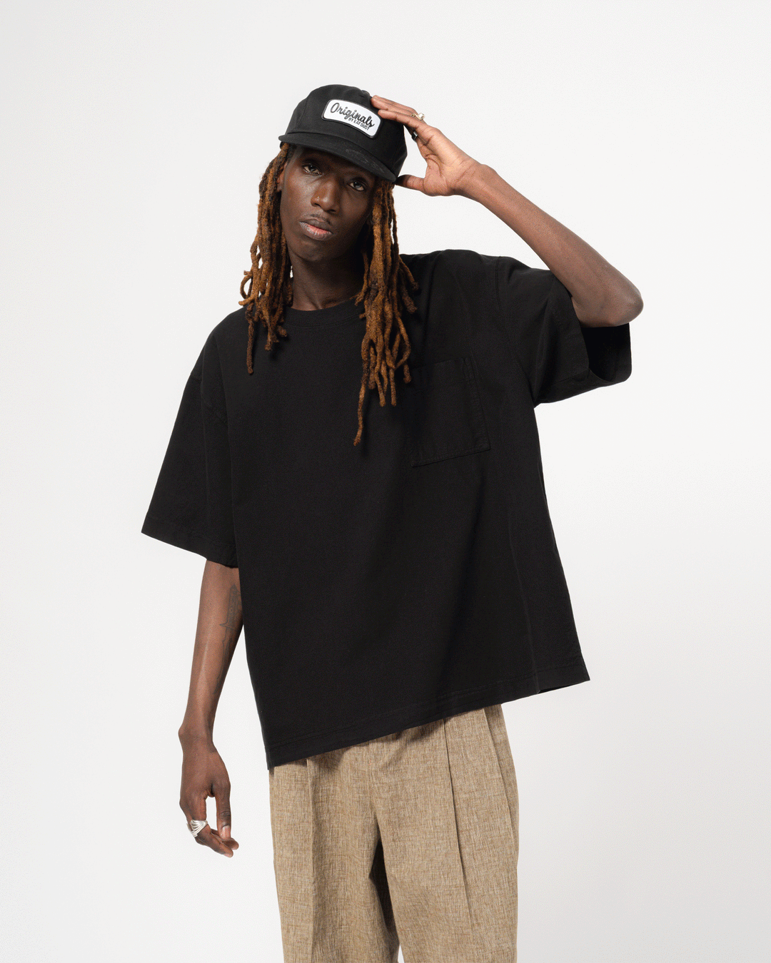 Maxi T Cristobal Cotton Black