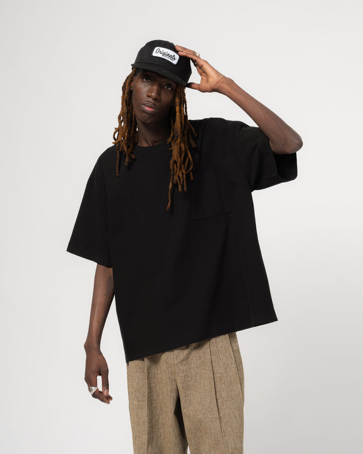 Maxi T Cristobal Cotton Black