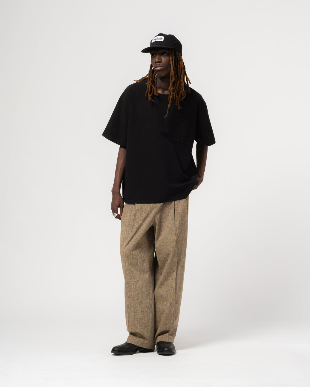 Maxi T Cristobal Cotton Black