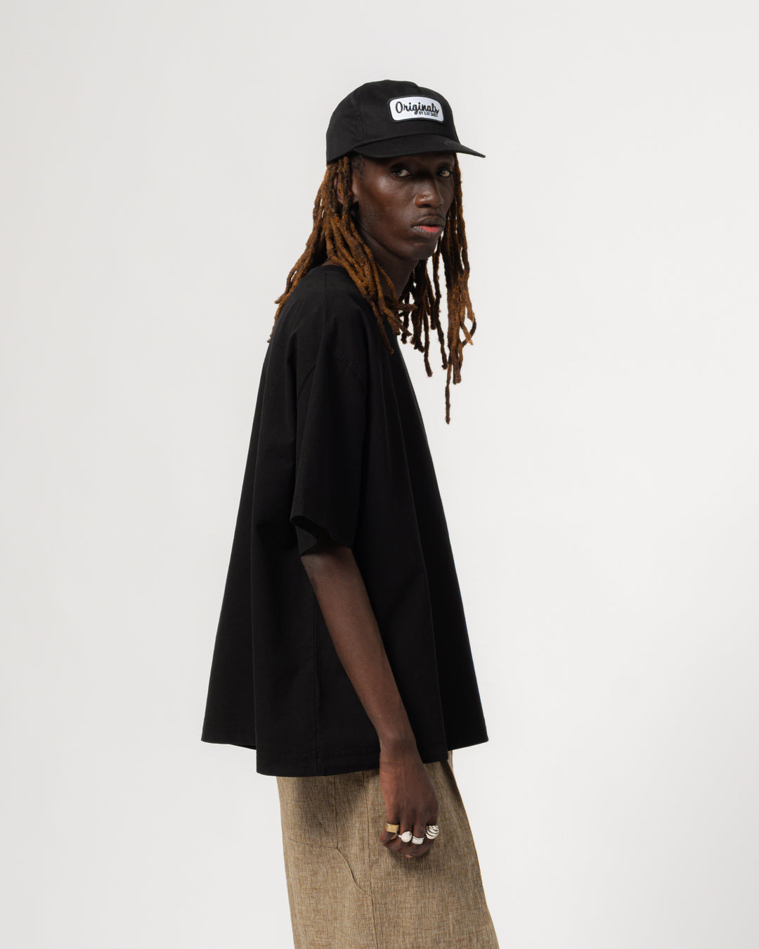 Maxi T Cristobal Cotton Black