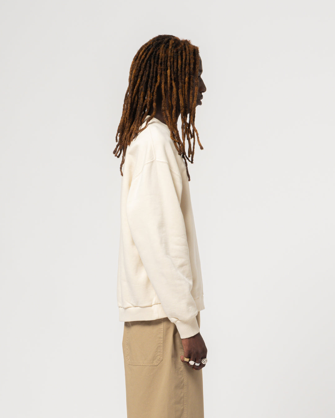 Detroit Sweater Basic Fleece Wheat