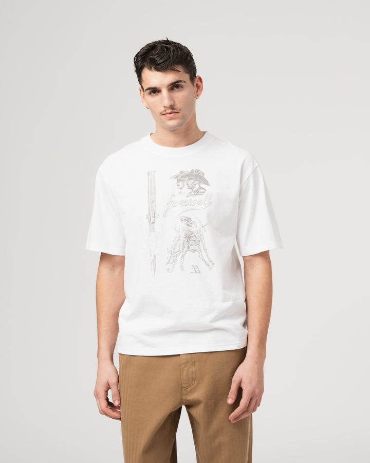 Farewell T Basic Jersey White