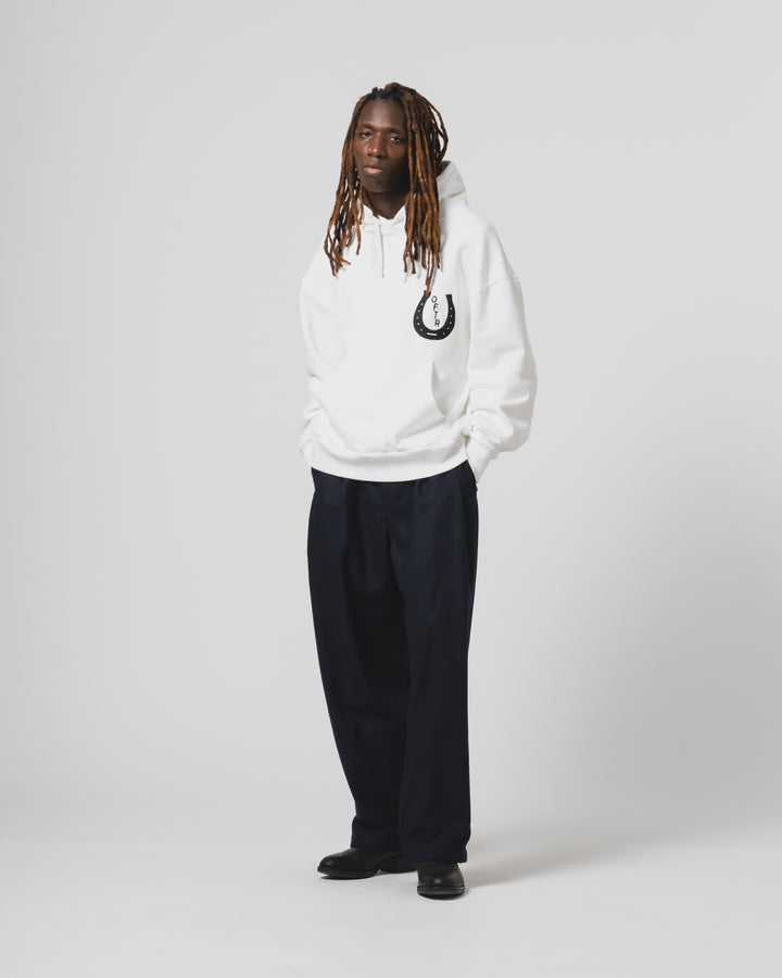Western Sportswear Hoodie Basic Fleece White