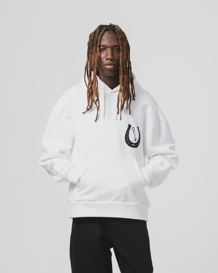 Western Sportswear Hoodie Basic Fleece White