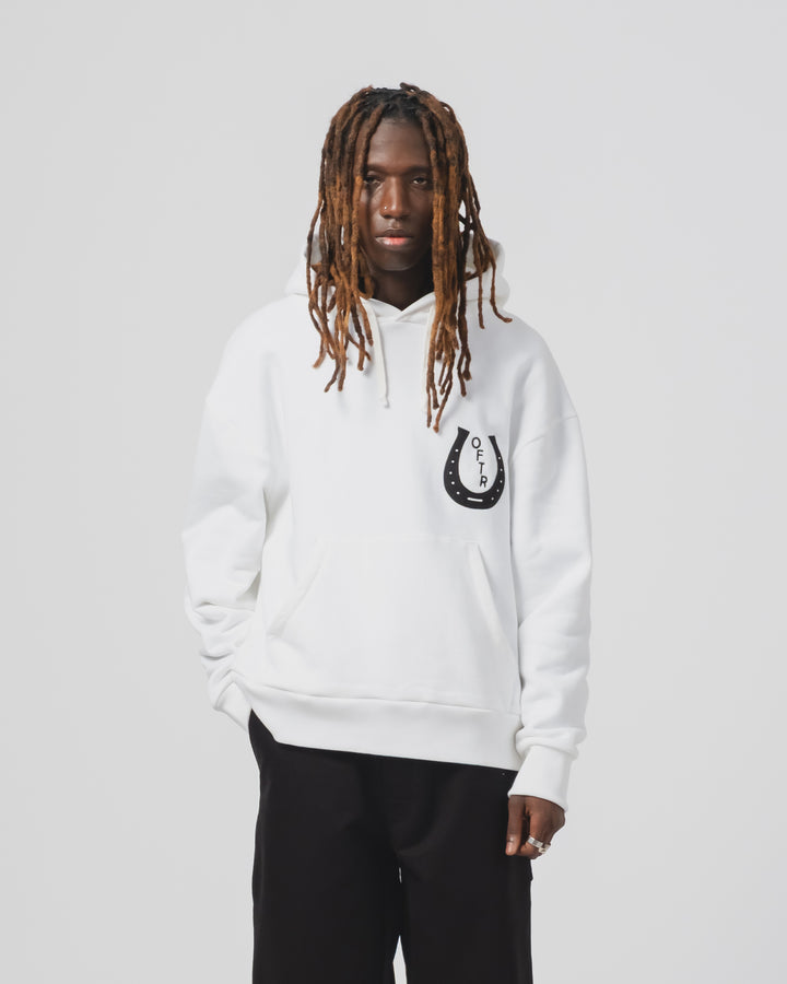 Western Sportswear Hoodie Basic Fleece White