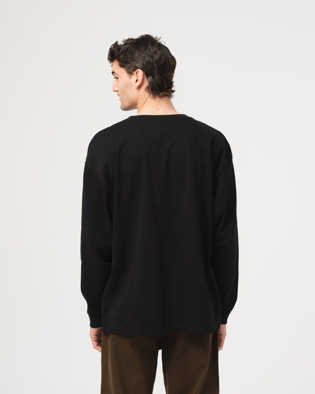 Baseball T Heavy Opn End Jersey Black