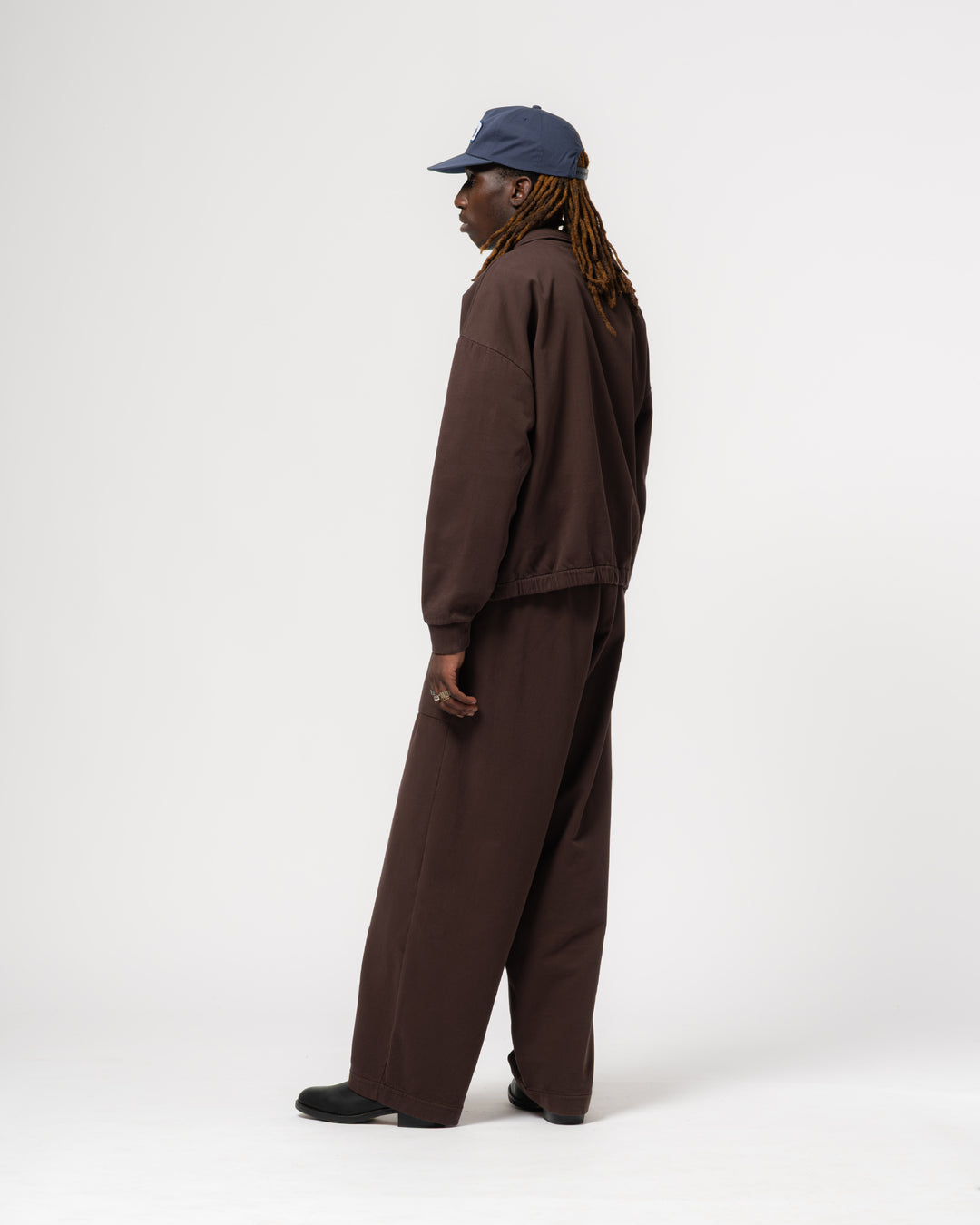 Nevada Sweater Twill Jersey Coffee Brown