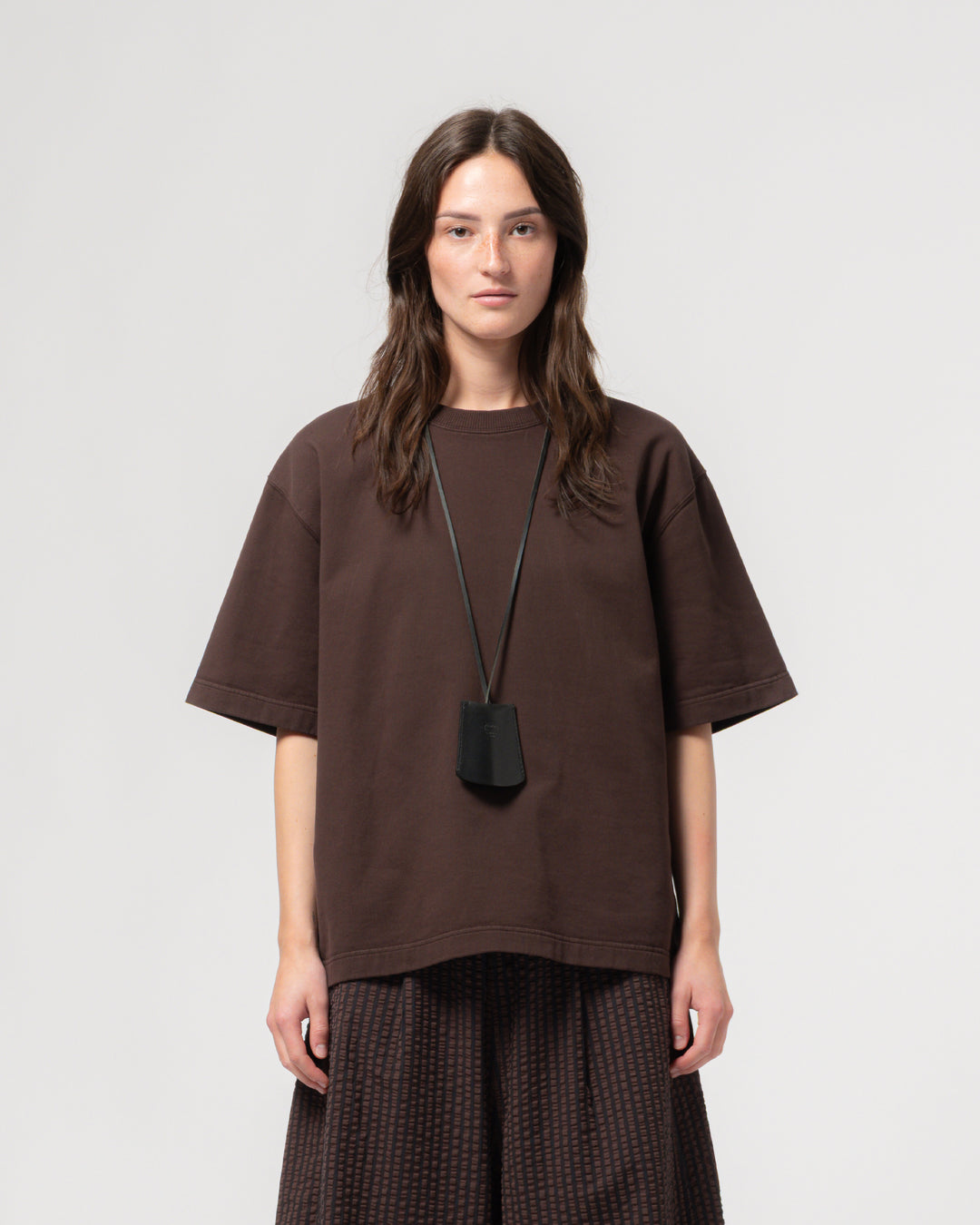 Power-T Twill Jersey Coffee Brown