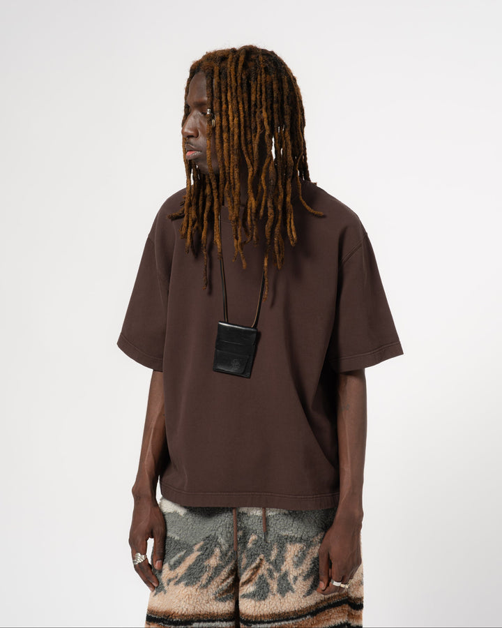 Power-T Twill Jersey Coffee Brown