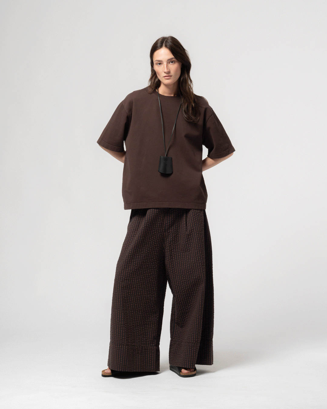 Power-T Twill Jersey Coffee Brown
