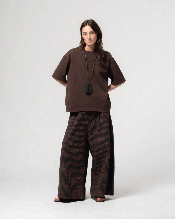 Power-T Twill Jersey Coffee Brown