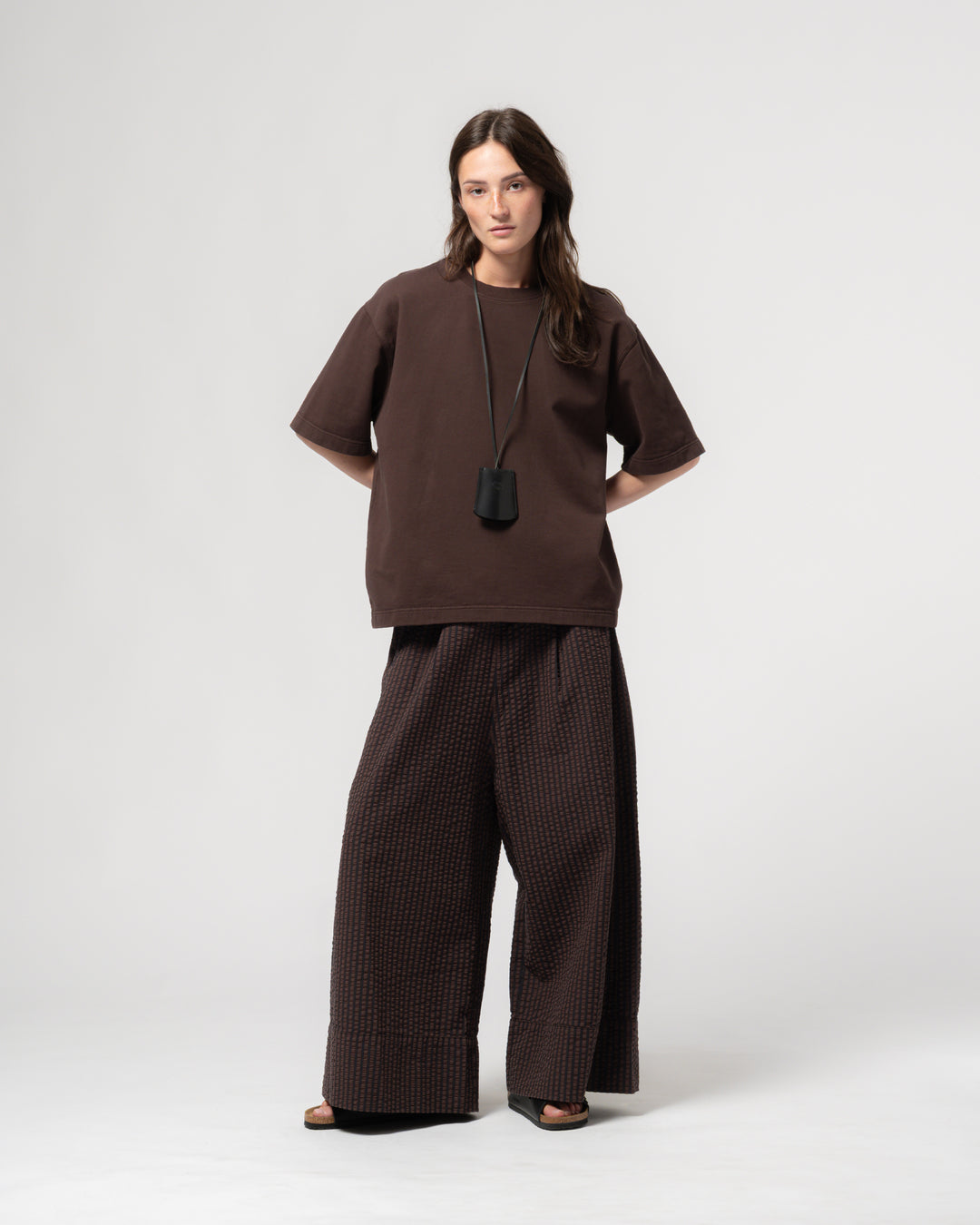 Power-T Twill Jersey Coffee Brown