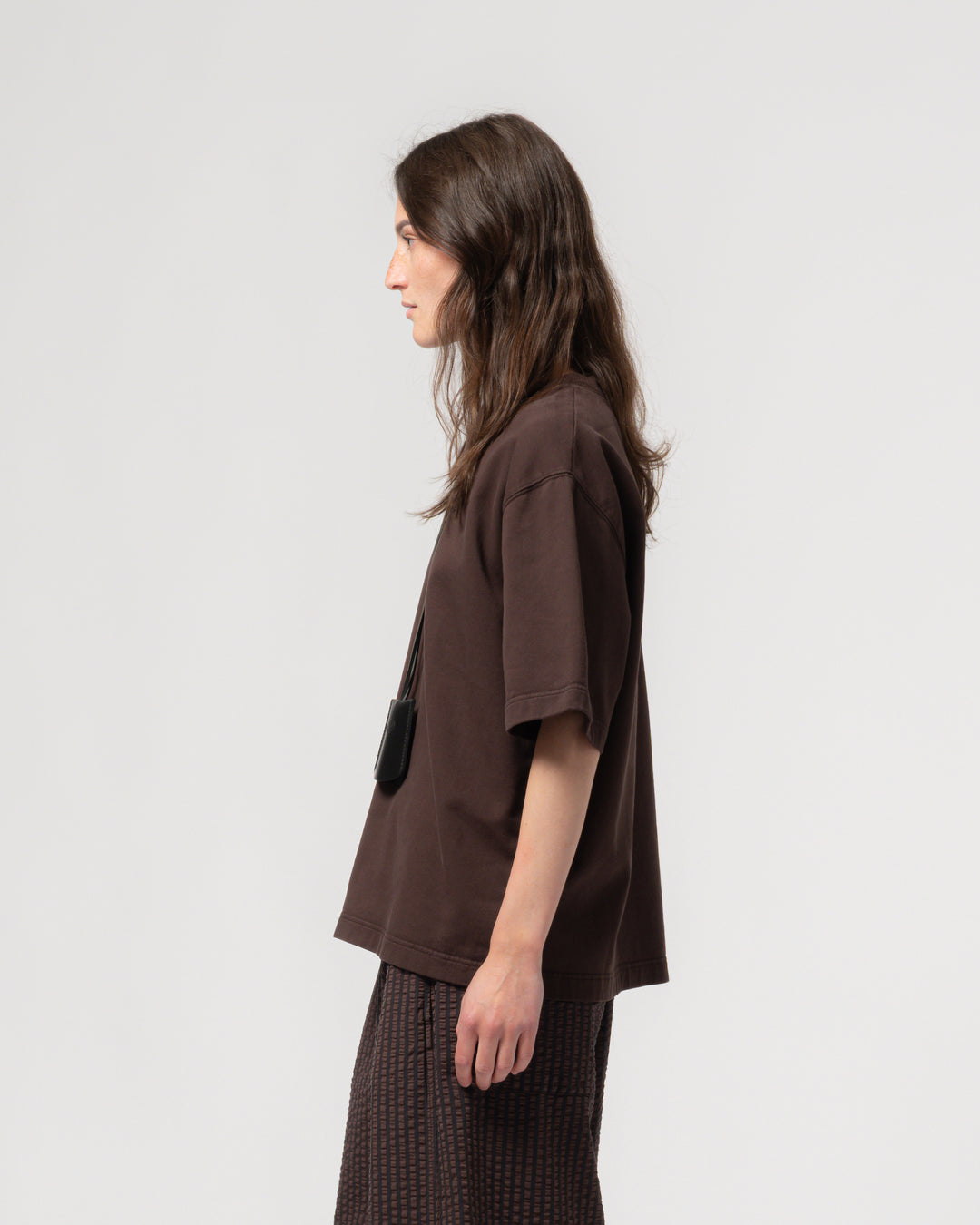 Power-T Twill Jersey Coffee Brown