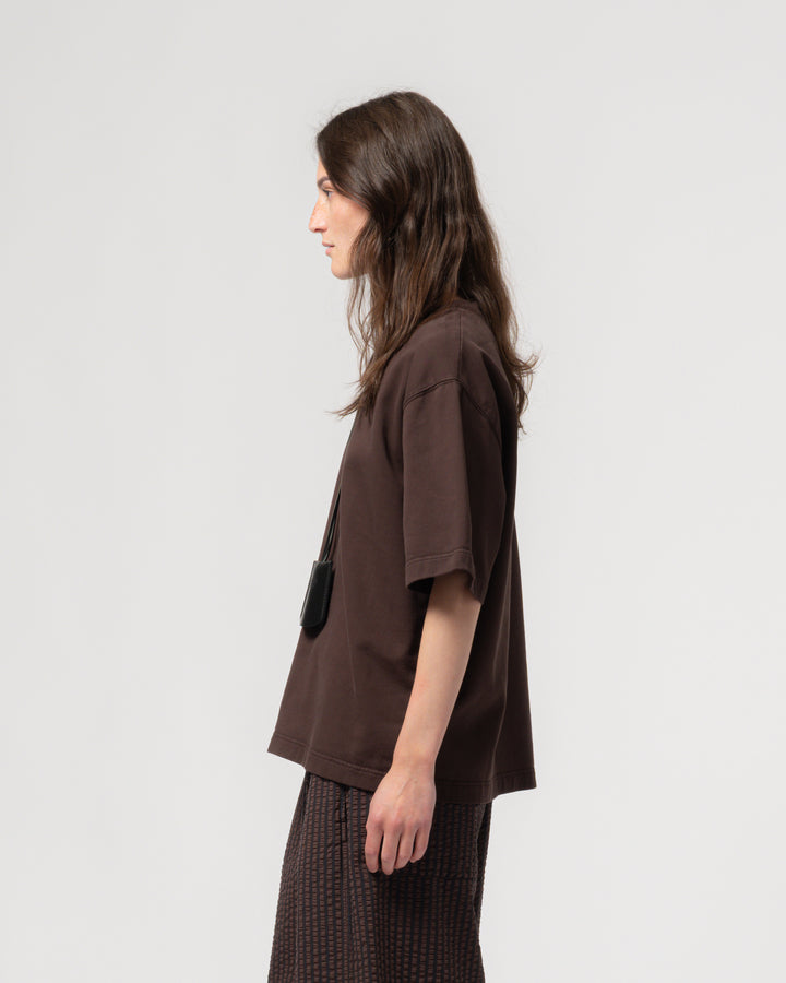Power-T Twill Jersey Coffee Brown