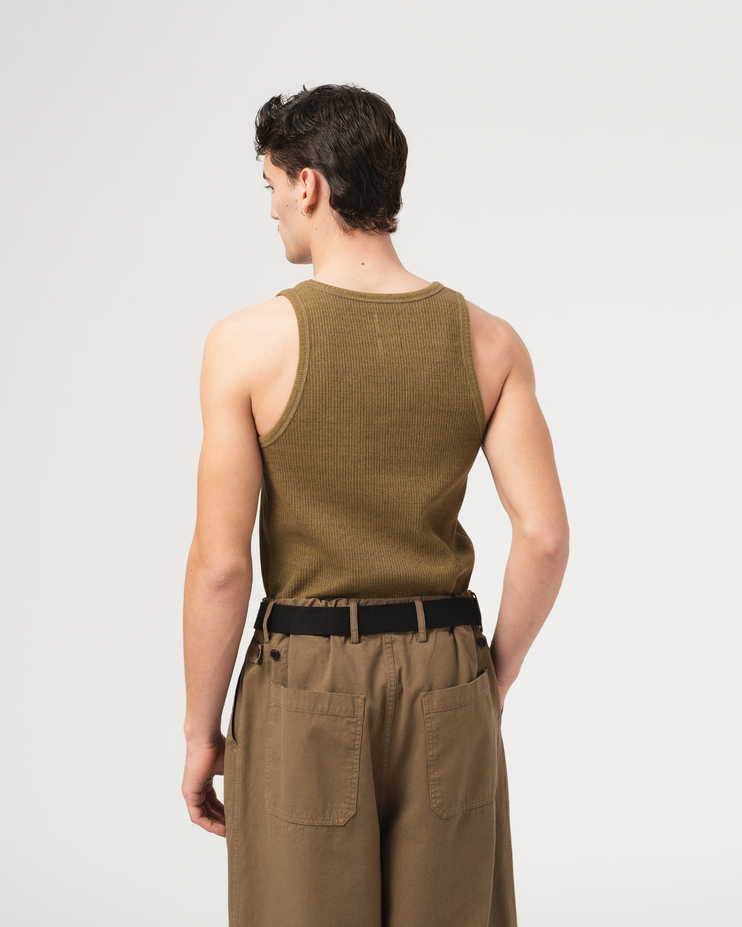 Tank Top Military Rib Olive