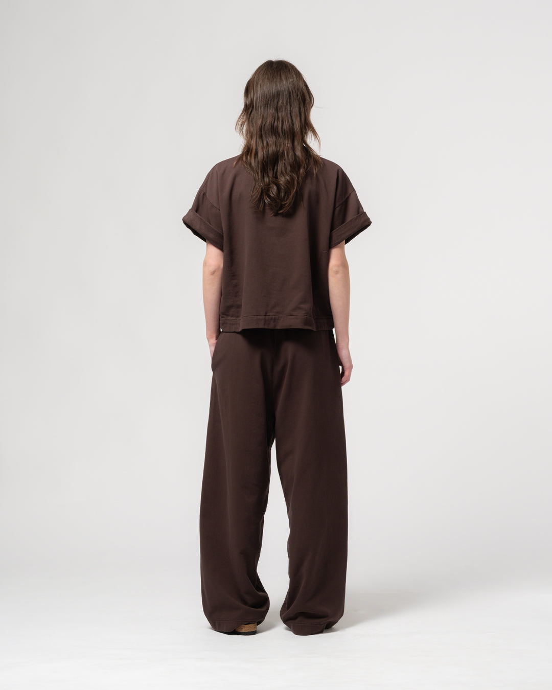 Reformer Pants Twill Jersey Coffee Brown