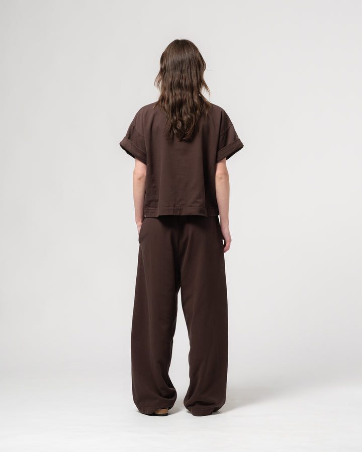 Reformer Pants Twill Jersey Coffee Brown