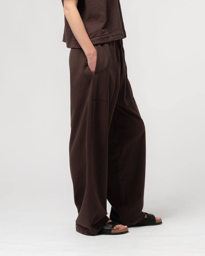 Reformer Pants Twill Jersey Coffee Brown