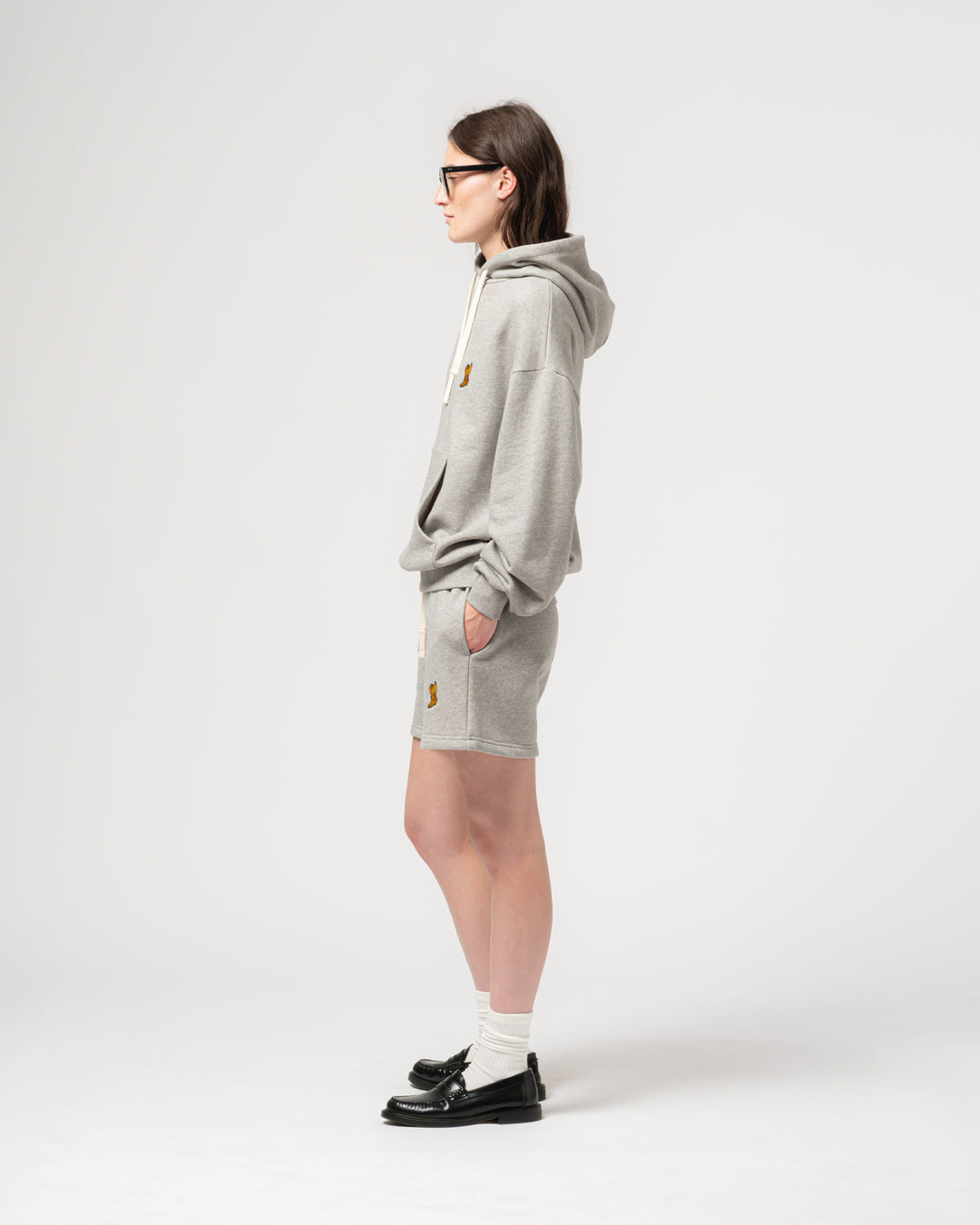 Rocky Shorts American Fleece Grey Melange