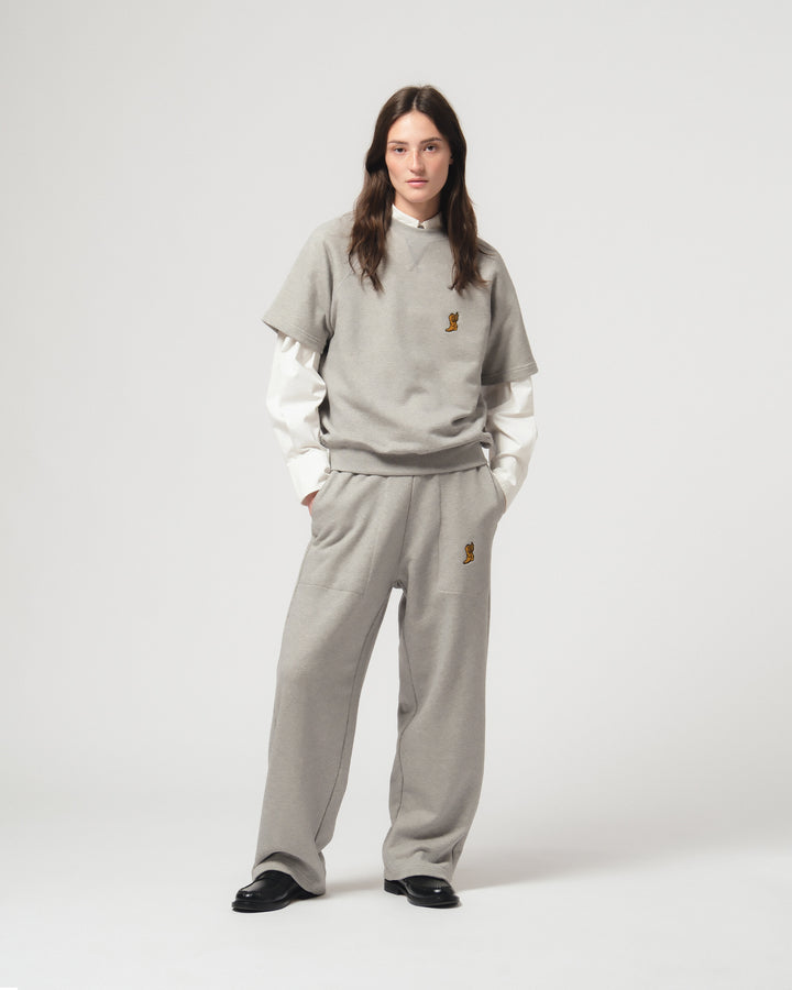 Rocky Sweater American Fleece Grey Melange