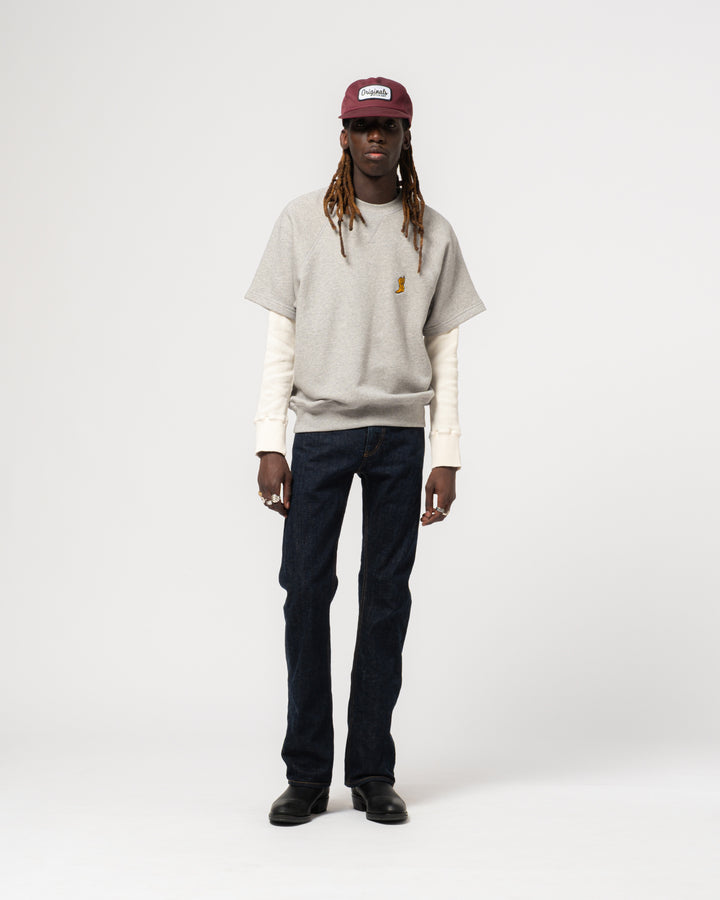 Rocky Sweater American Fleece Grey Melange