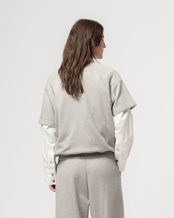 Rocky Sweater American Fleece Grey Melange