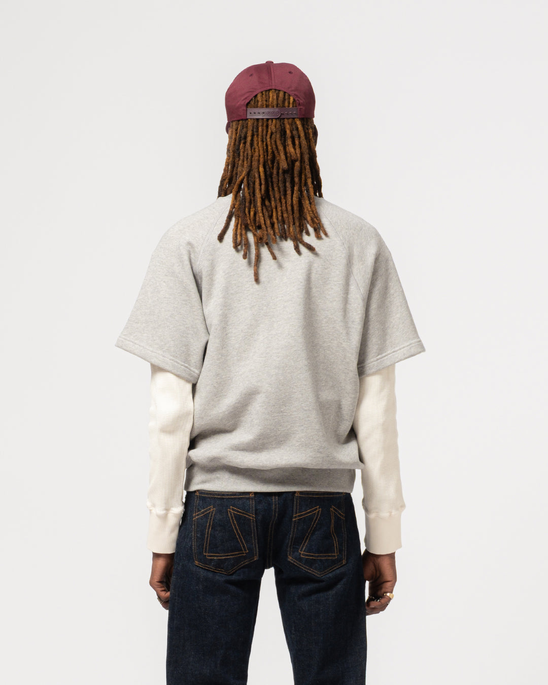 Rocky Sweater American Fleece Grey Melange