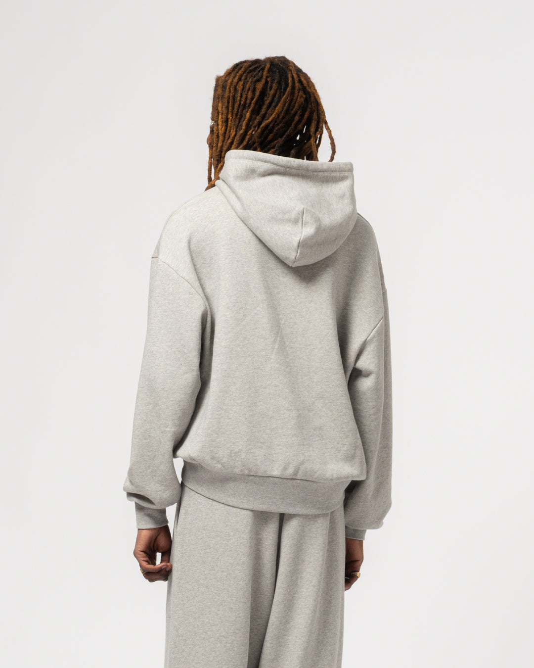 College Sweater American Fleece Grey Melange