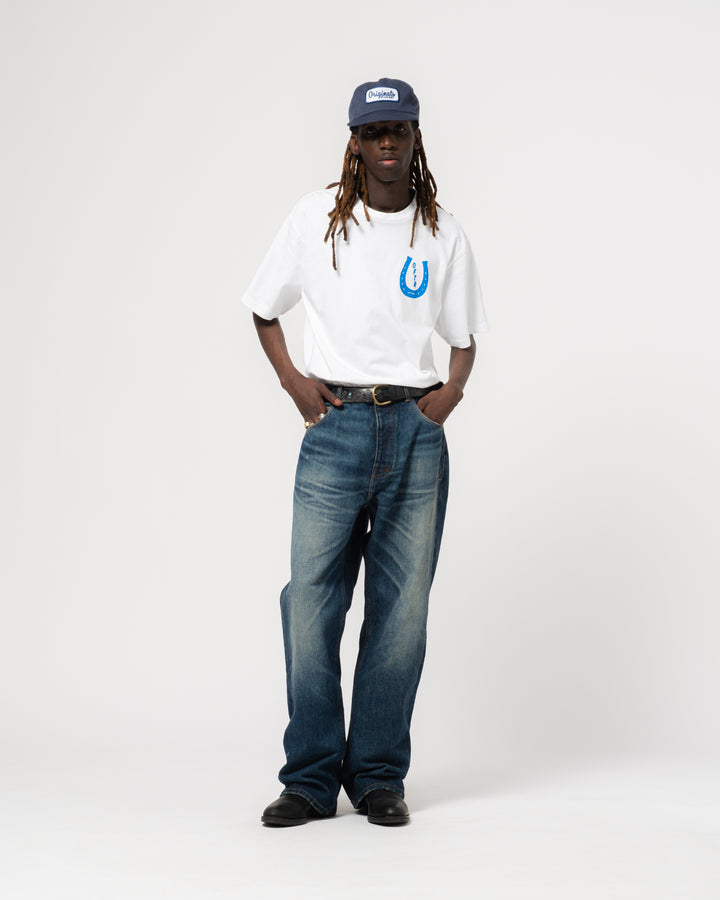 Lucky Tee Open End White