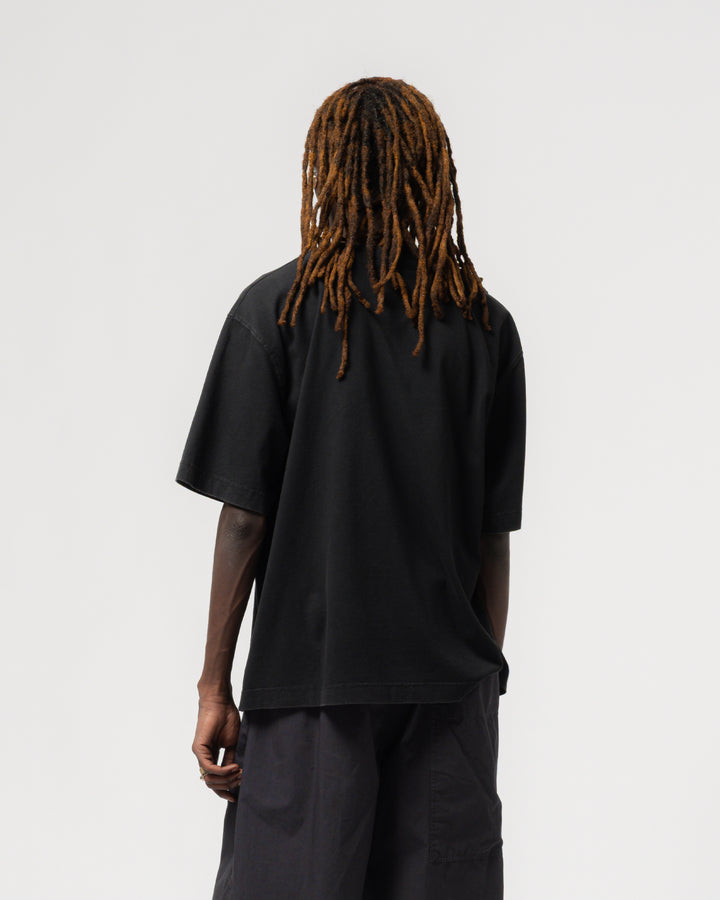 Wolves Tee Open End Black