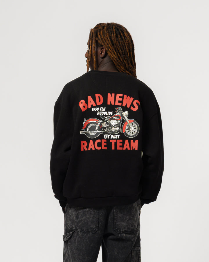 Detroit Sweater Bad News Basic Fleece Black