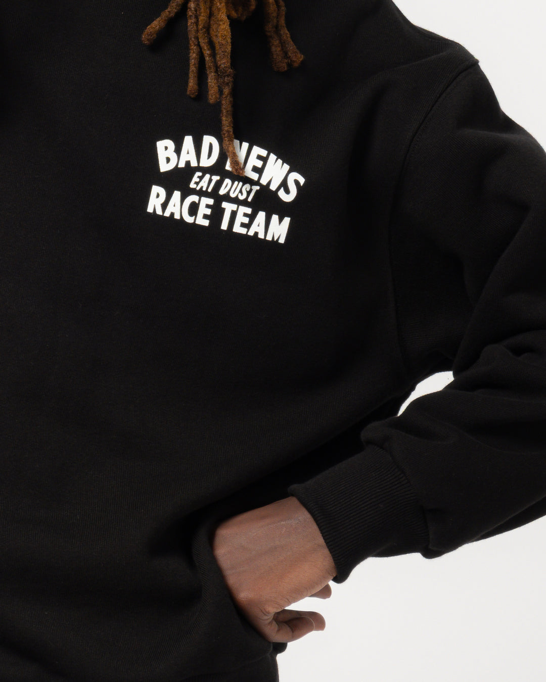 Detroit Sweater Bad News Basic Fleece Black