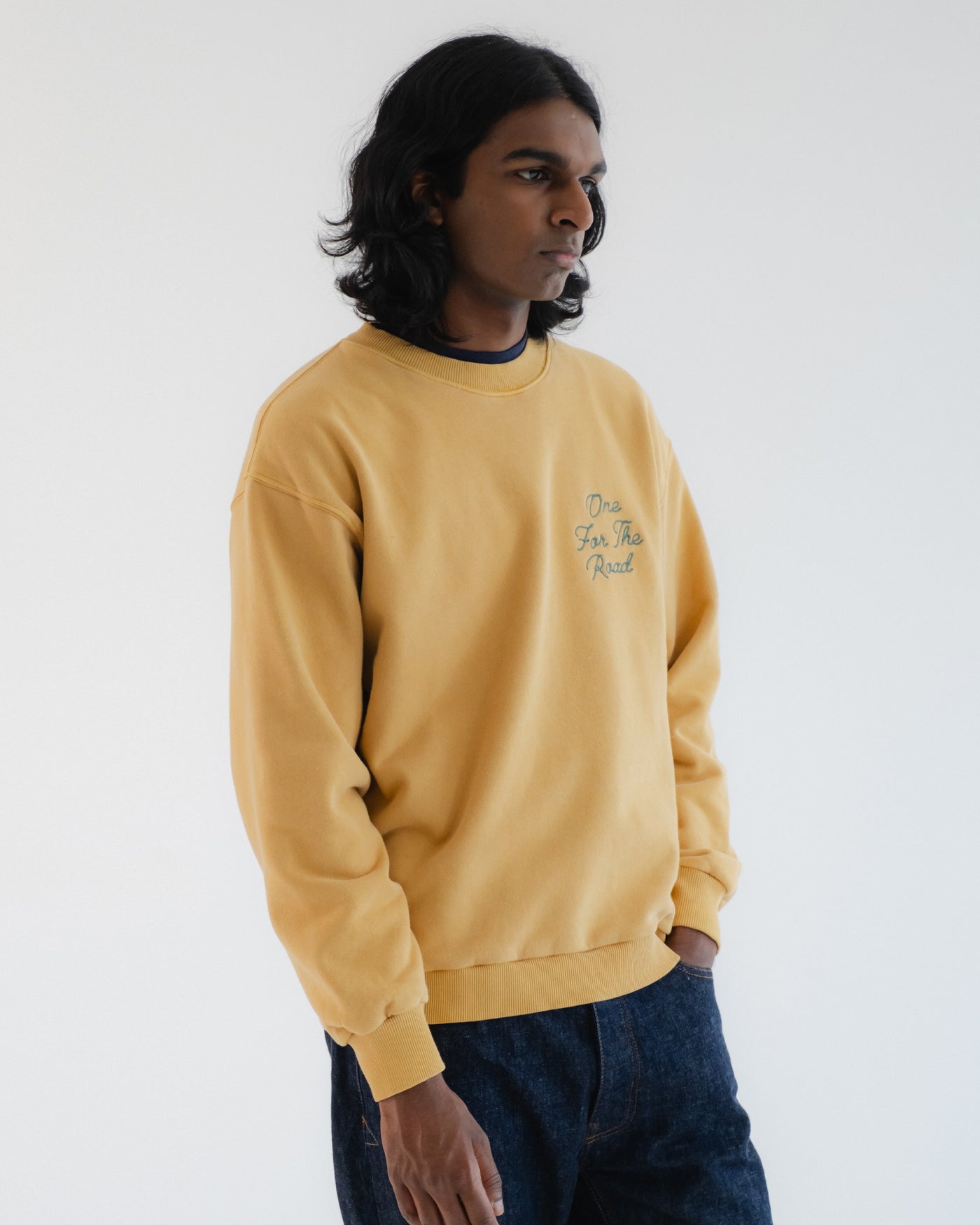 Detroit Sweater Basic Fleece Honey