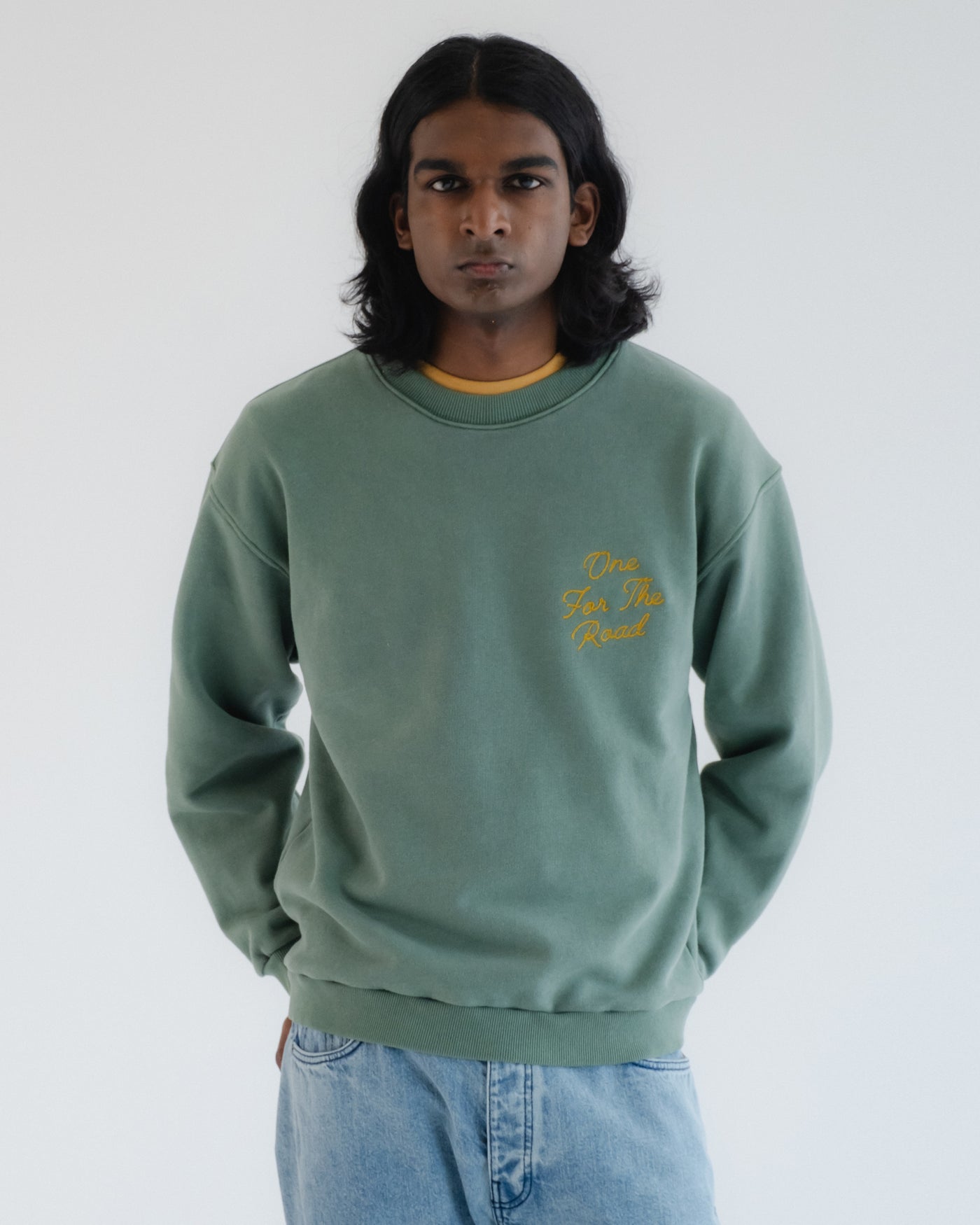 Detroit Sweater Basic Fleece Juniper