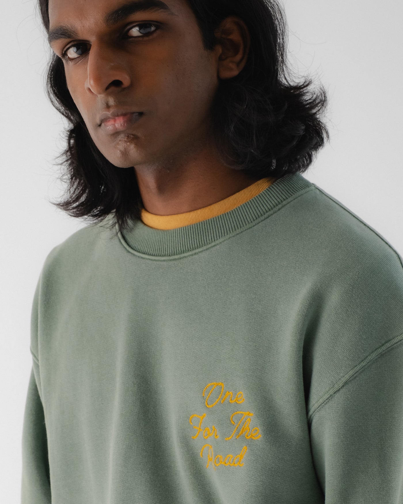 Detroit Sweater Basic Fleece Juniper