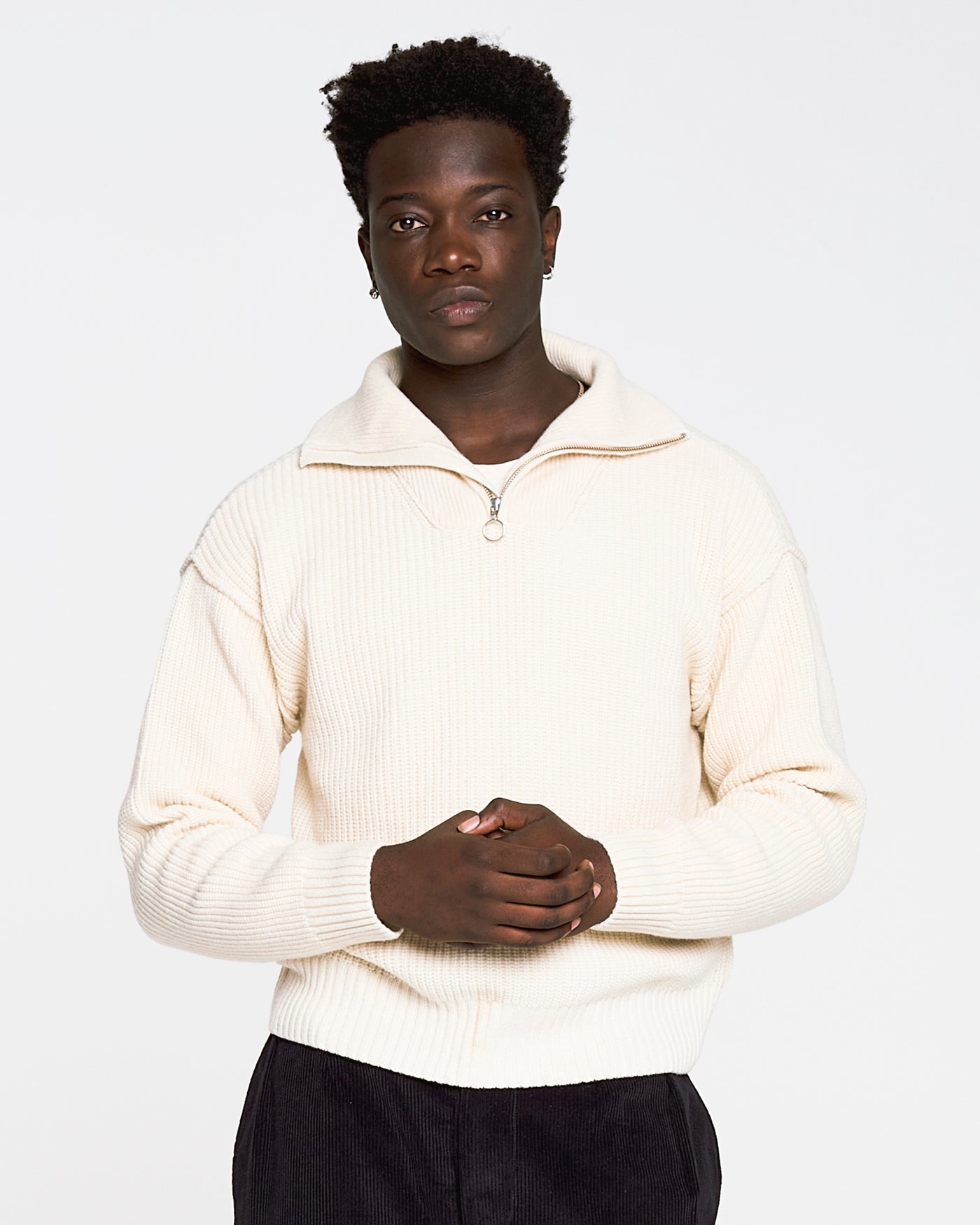 Fly Deck Sweater Delta Off White