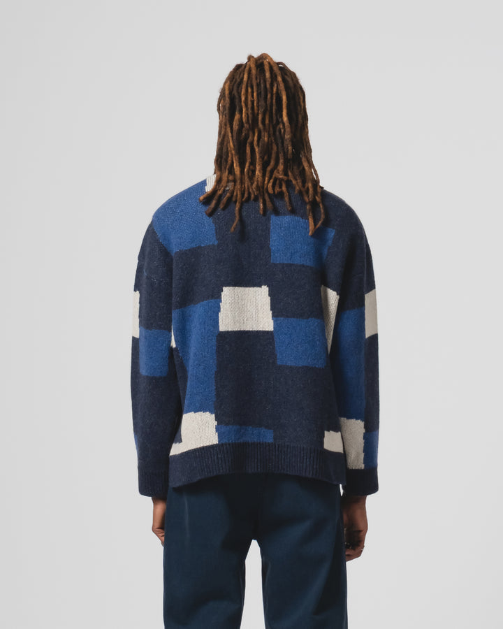 Patch Sweater Yorkshire Inkt