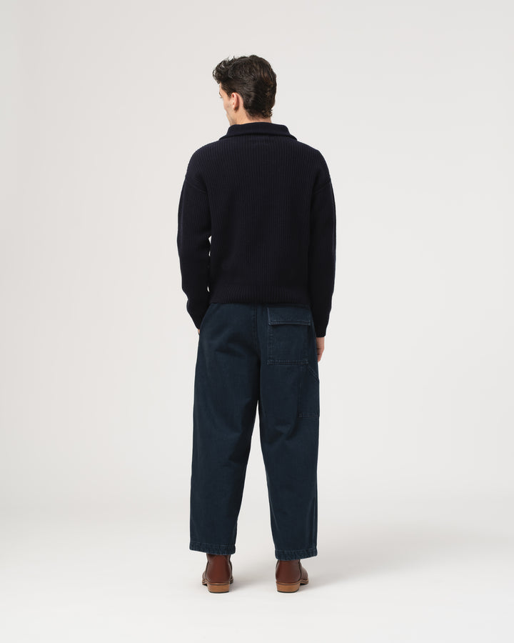 Fly Deck Sweater Yarn Delta Navy