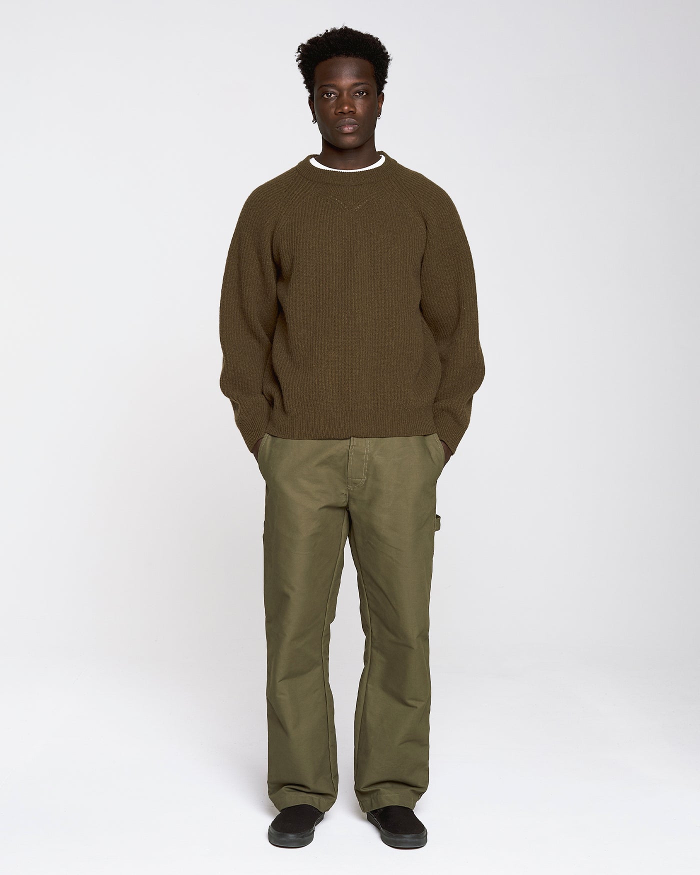 Crew Neck Sweater Yarn Delta Canteen