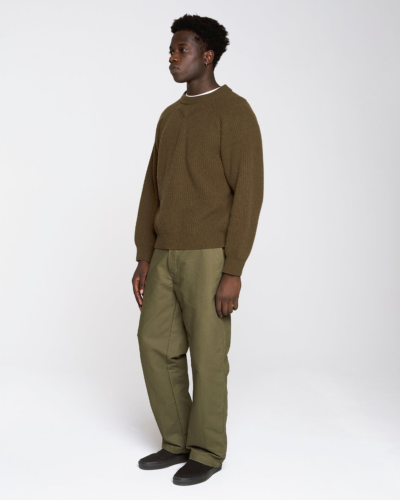 Crew Neck Sweater Yarn Delta Canteen