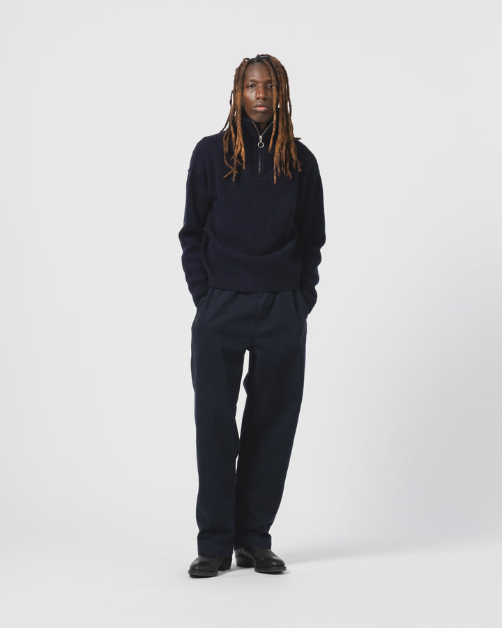 Fly Deck Sweater Yarn Delta Navy