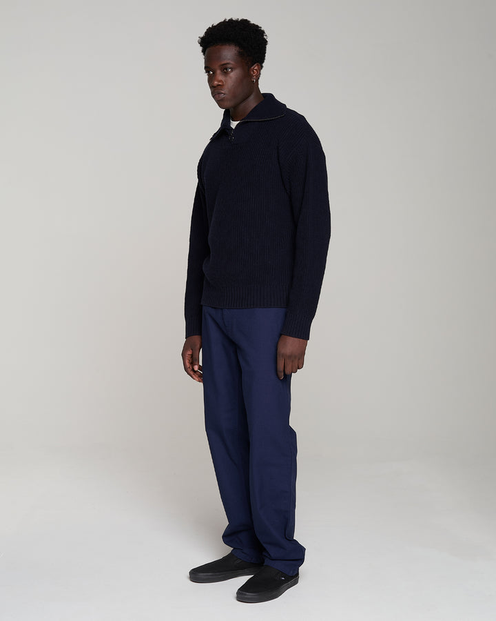 Service Chino Garage Cotton Navy