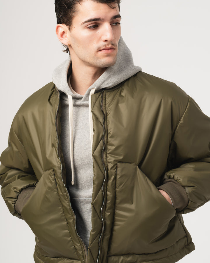 B52 Bomber Jacket Fury Nylon Avocado