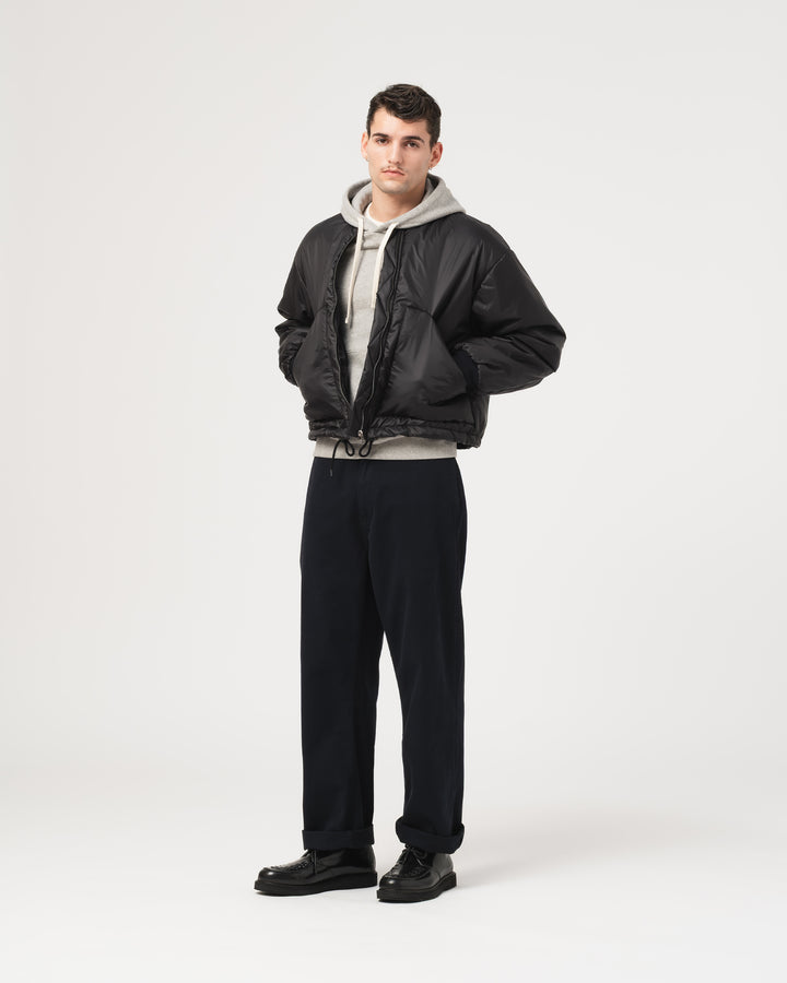 B52 Bomber Jacket Fury Nylon Black