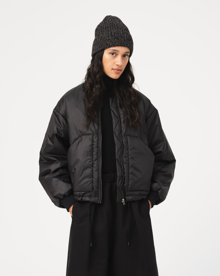 B52 Bomber Jacket Fury Nylon Black