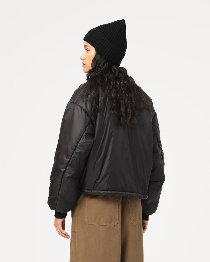 B52 Bomber Jacket Fury Nylon Black