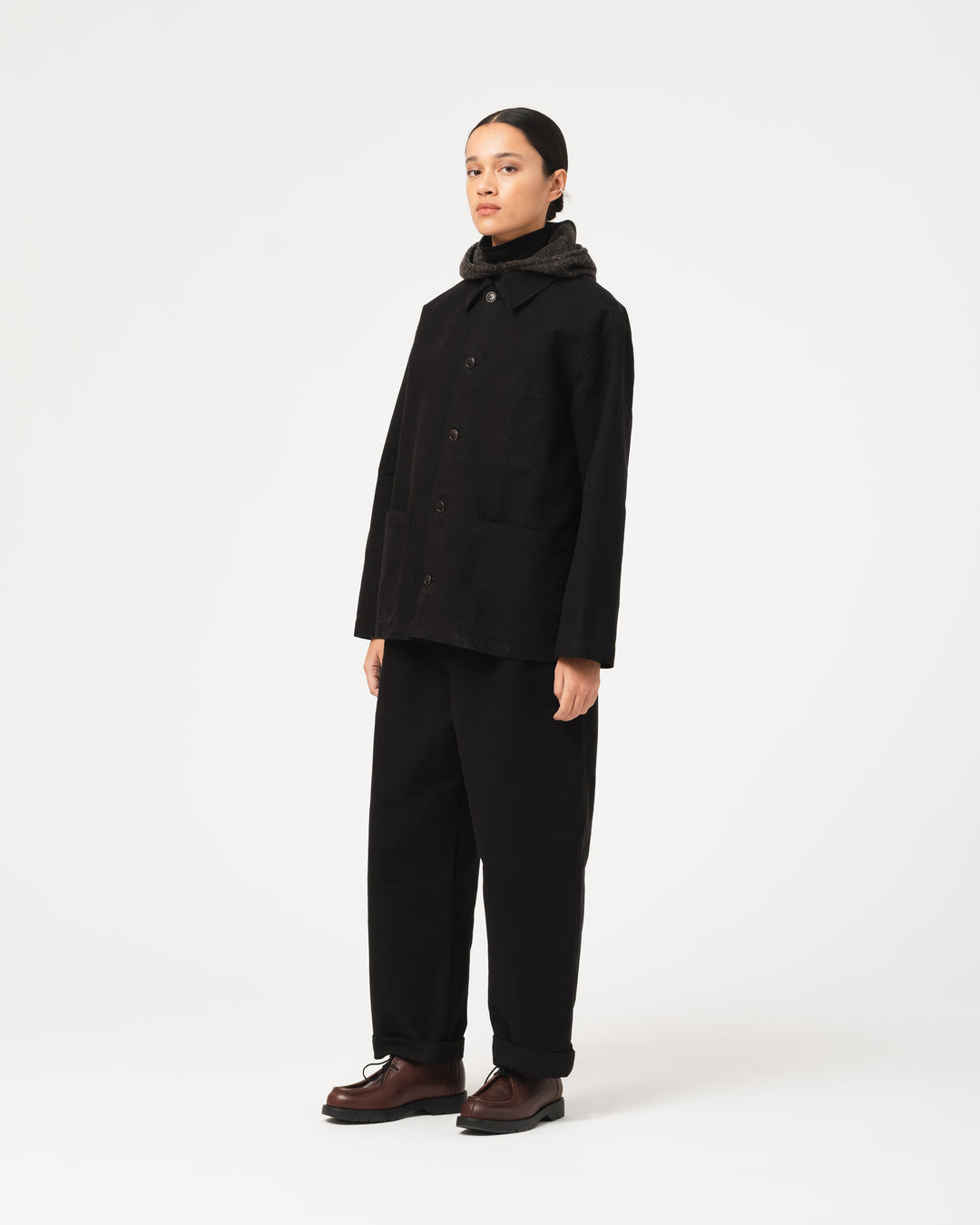 Coach Jacket Nebraska Cotton Black