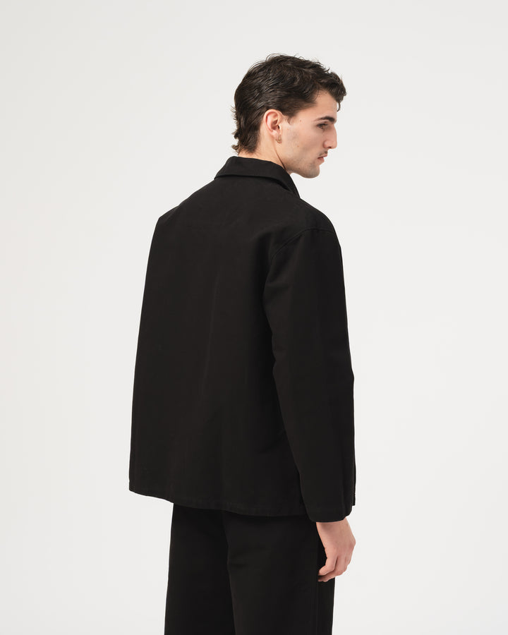 Coach Jacket Nebraska Cotton Black
