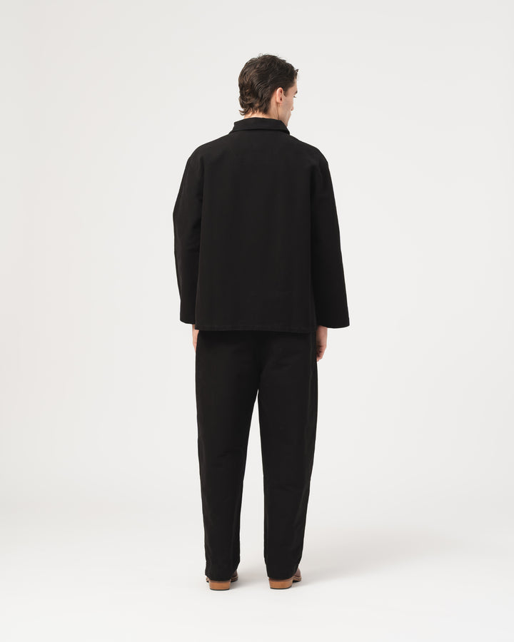 Coach Jacket Nebraska Cotton Black
